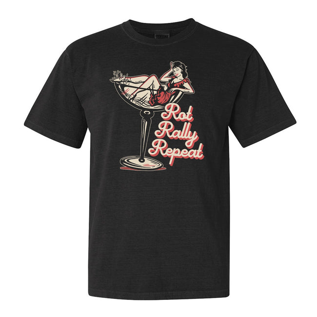 Rot Rally Repeat Tee-T-Shirts-It Girl-Black-S-Barstool Sports