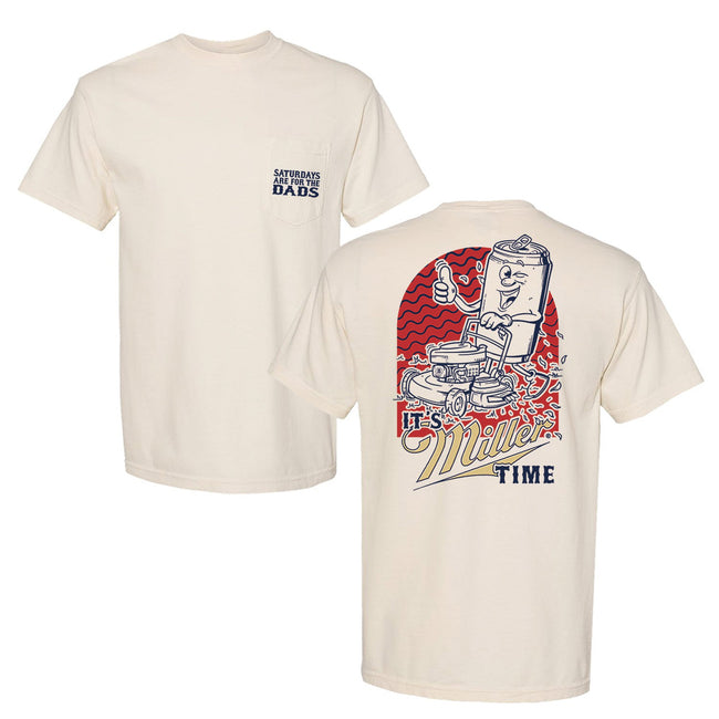 It's Miller Time x SAFTD Tee-T-Shirts-Barstool Chicago-Ivory-S-Barstool Sports