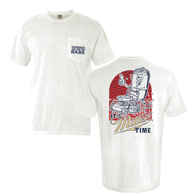 It's Miller Time x SAFTD Tee-T-Shirts-Barstool Chicago-White-S-Barstool Sports