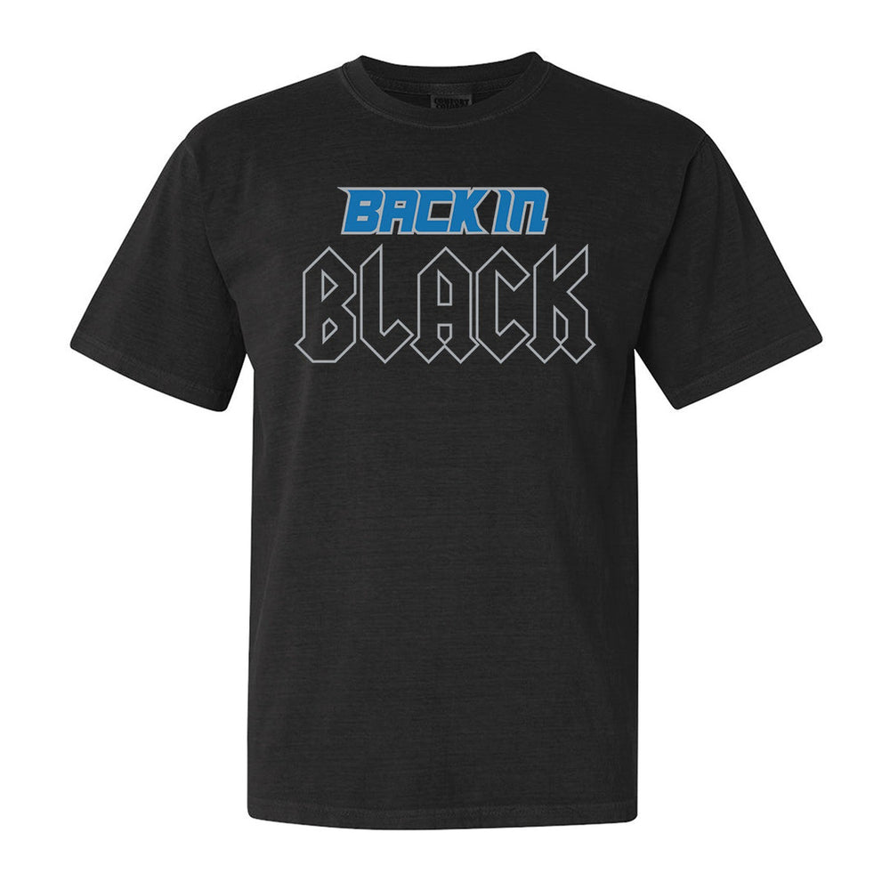 Back in Black DET Tee-T-Shirts-Barstool Sports-Black-S-Barstool Sports