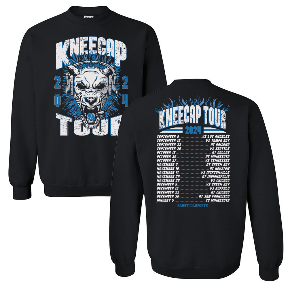 Kneecap Tour 2024 Crewneck-Crewnecks-Barstool Sports-Barstool Sports