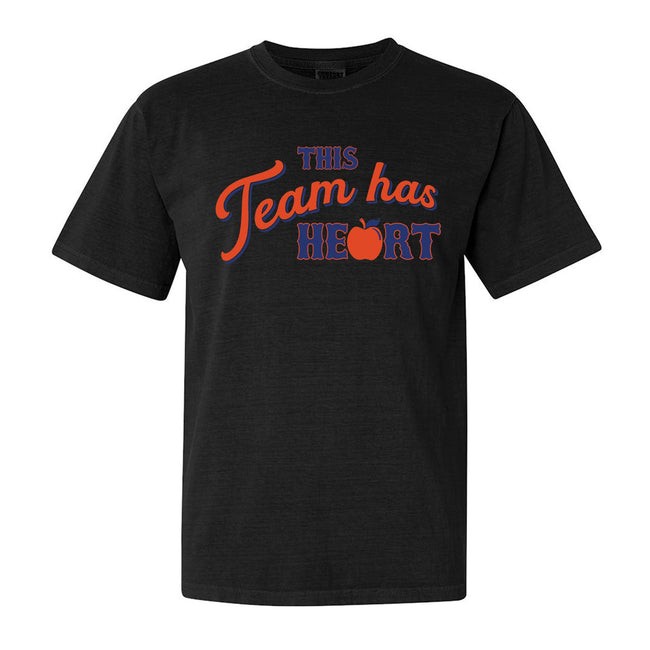 This Team Has Heart Tee-T-Shirts-Barstool Sports-Black-S-Barstool Sports