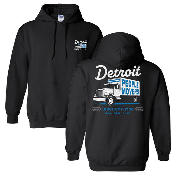 Detroit People Movers Hoodie-Hoodies & Sweatshirts-Barstool Sports-Black-S-Barstool Sports