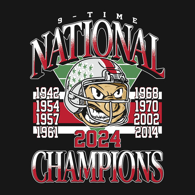 9 Time National Champions Tee-T-Shirts-Barstool U-Barstool Sports