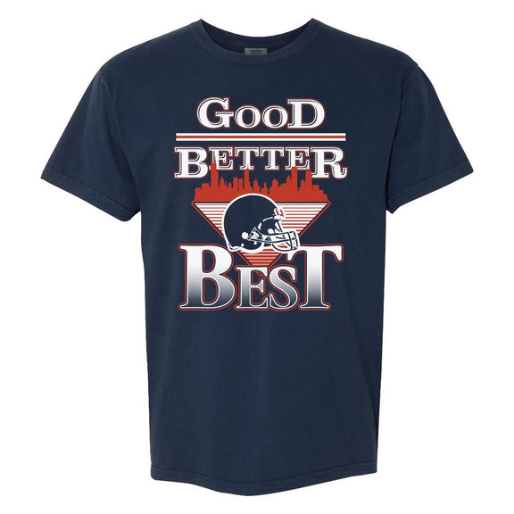 Good Better Best Tee-T-Shirts-Barstool Chicago-Navy-S-Barstool Sports