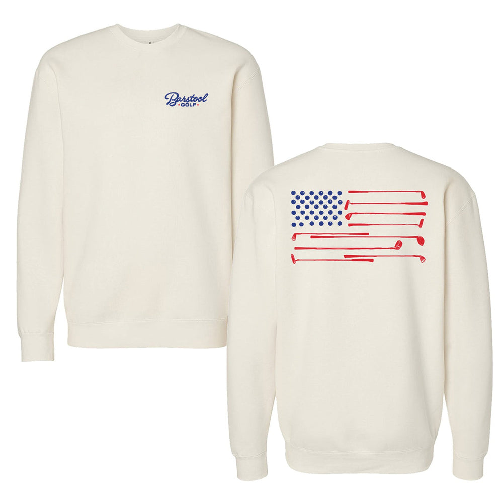 Barstool Golf Flag Crewneck-Crewnecks-Fore Play-Barstool Sports