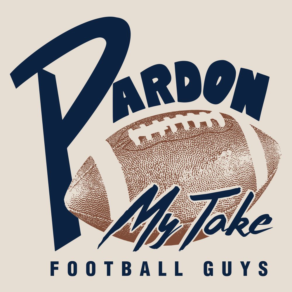 Pardon My Take Football Pocket Tee-T-Shirts-Pardon My Take-Barstool Sports