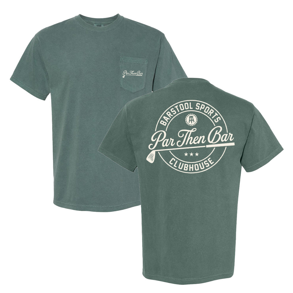 Par Then Bar Pocket Tee