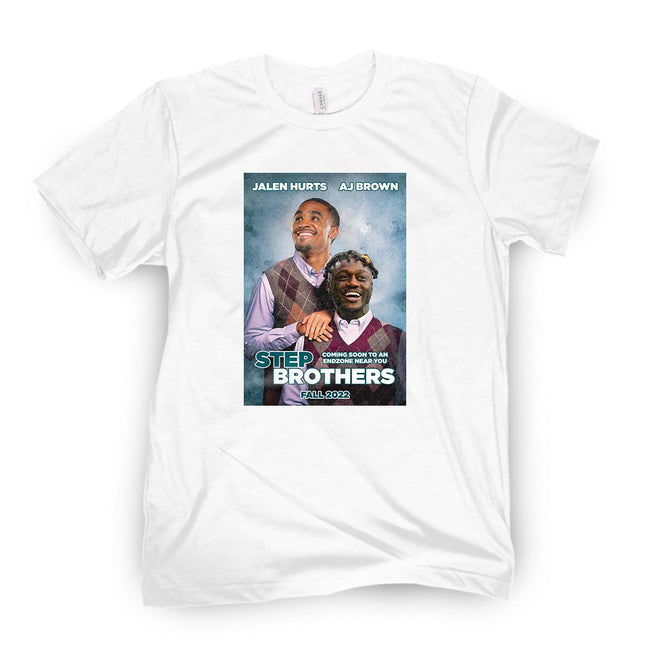 Step Brothers PHI Tee-T-Shirts-Barstool Sports-White-S-Barstool Sports