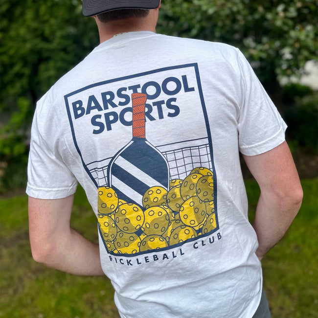 Barstool Sports Pickleball Paddle Tee-T-Shirts-Fore Play-Barstool Sports