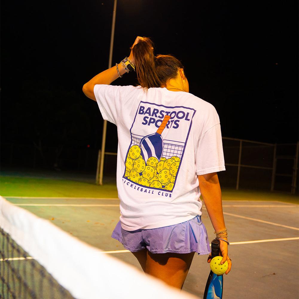 Barstool Sports Pickleball Paddle Tee-T-Shirts-Fore Play-Barstool Sports