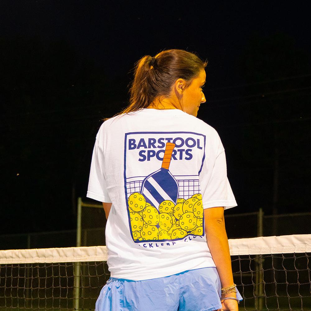 Barstool Sports Pickleball Paddle Tee-T-Shirts-Fore Play-Barstool Sports