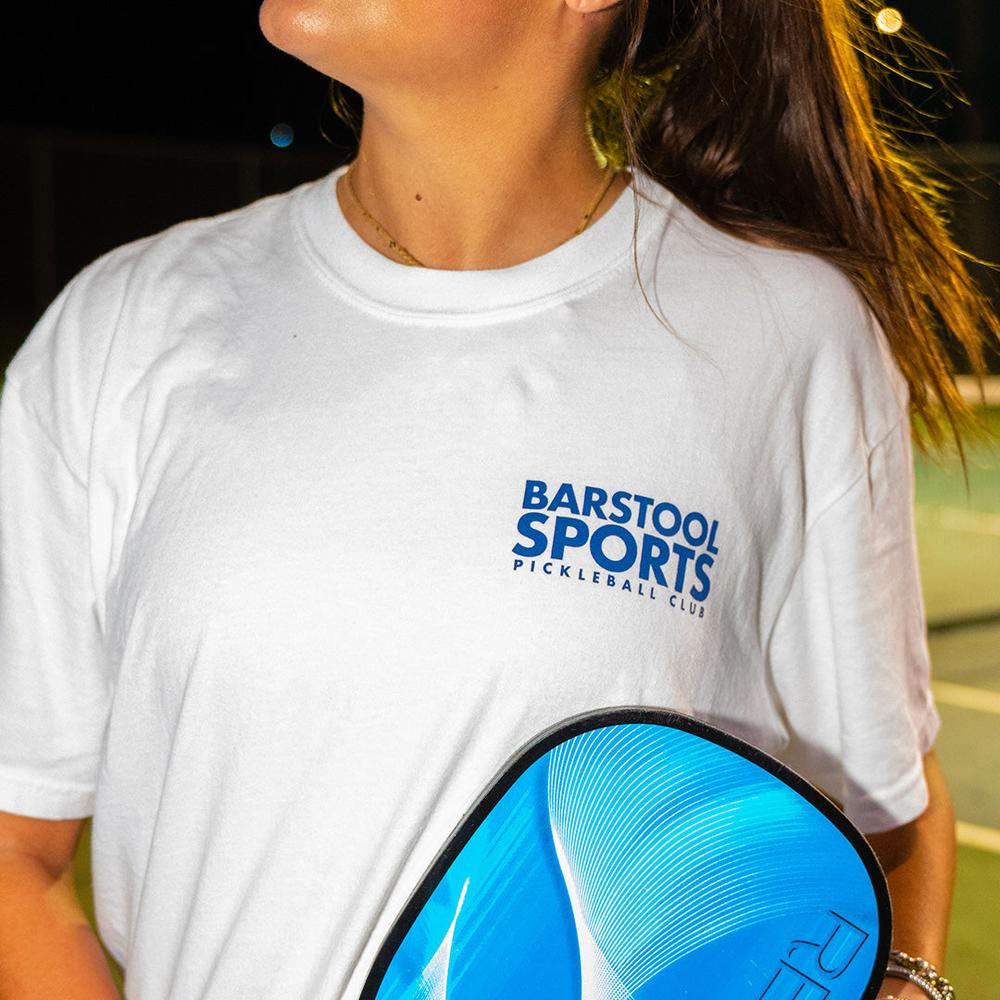 Barstool Sports Pickleball Paddle Tee-T-Shirts-Fore Play-Barstool Sports