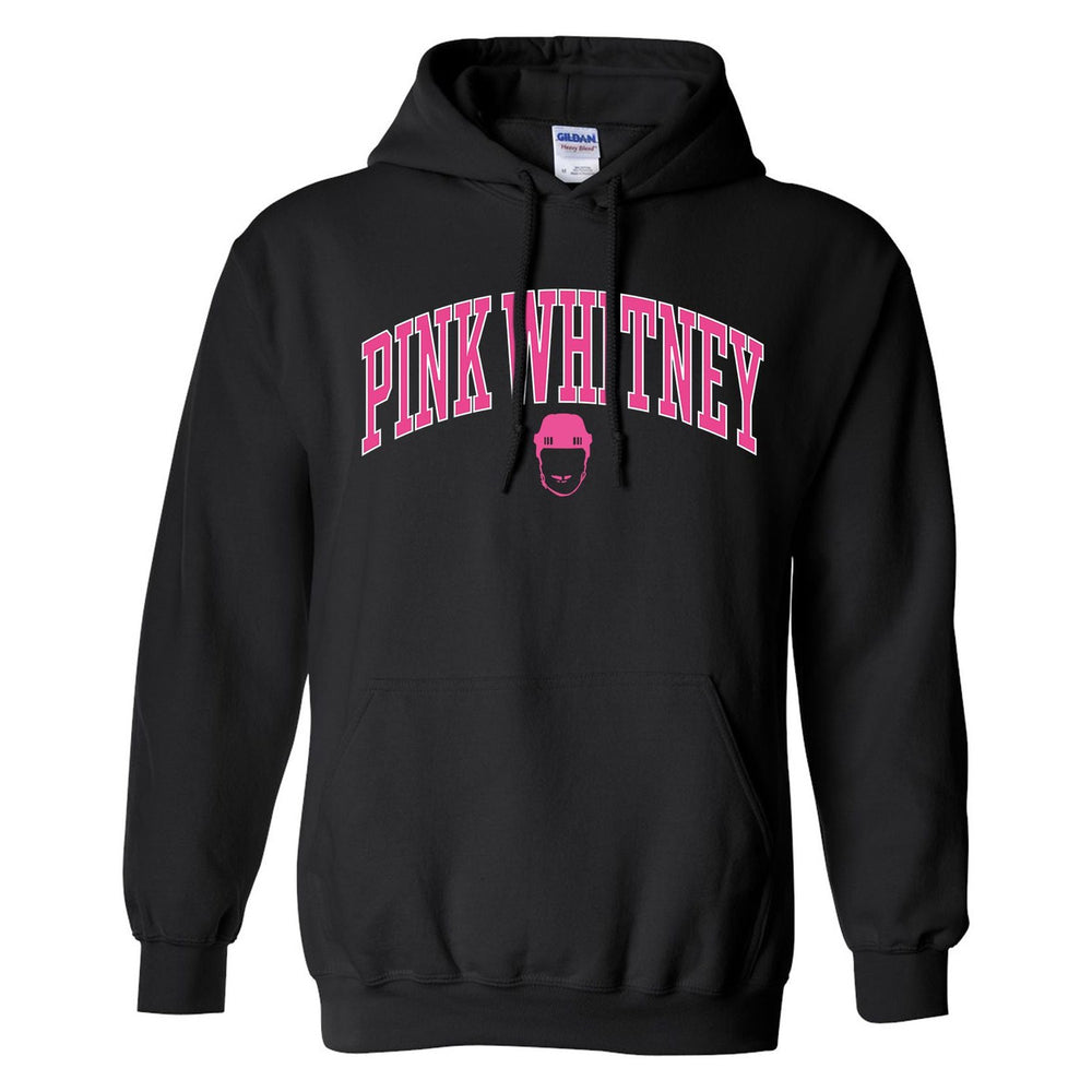 Pink Whitney Helmet Logo Hoodie-Hoodies & Sweatshirts-Pink Whitney-Black-S-Barstool Sports