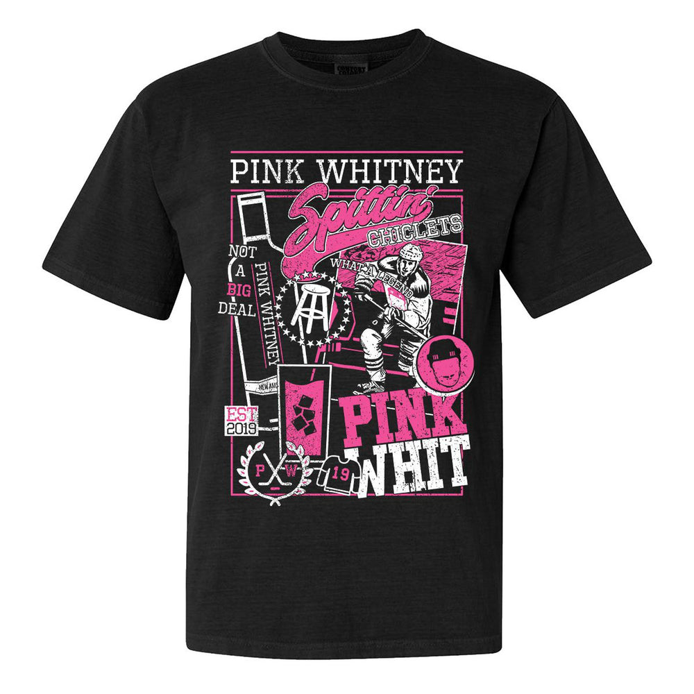 Pink Whitney Collage Tee-T-Shirts-Pink Whitney-Black-S-Barstool Sports