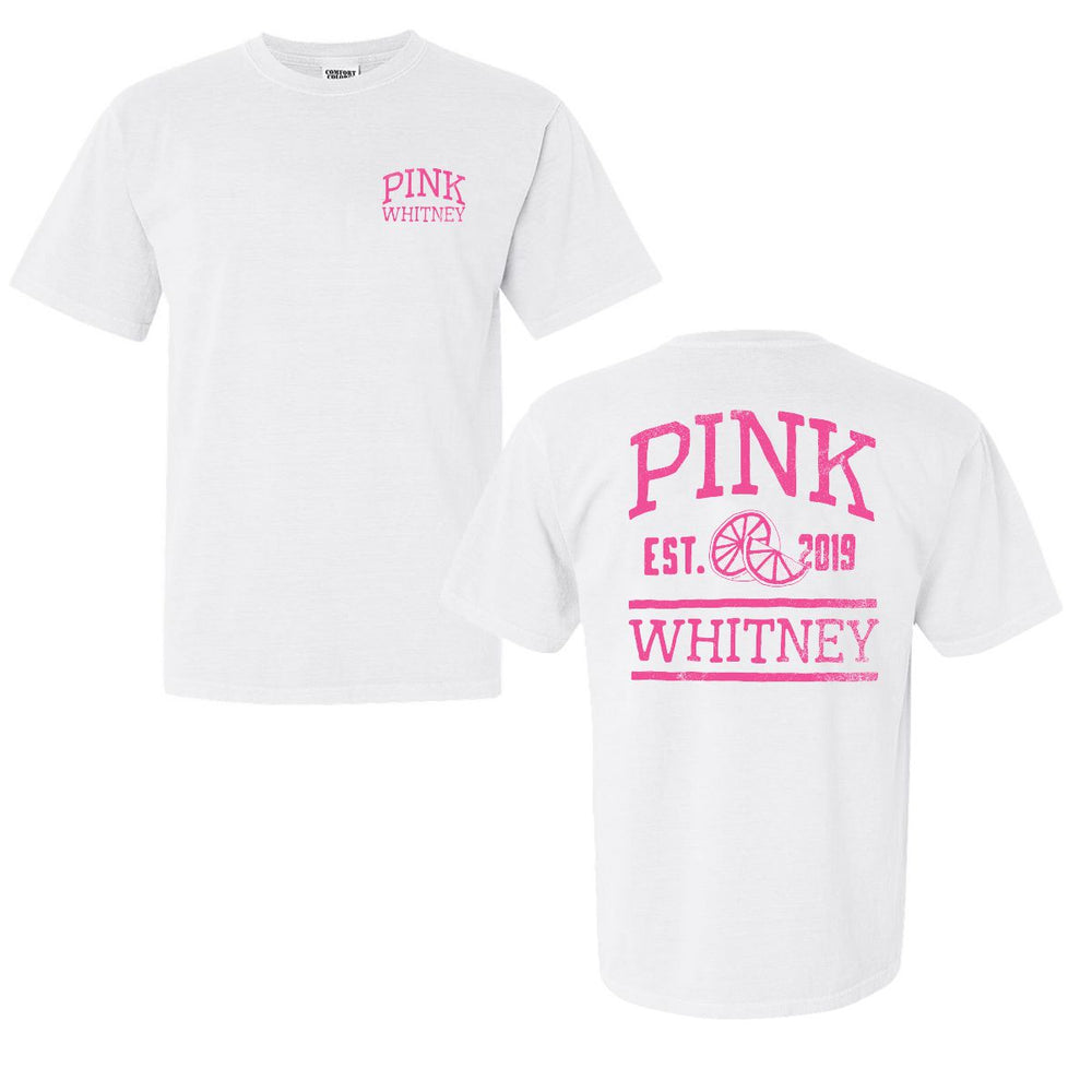 Pink Whitney Lemons Tee-T-Shirts-Pink Whitney-White-S-Barstool Sports