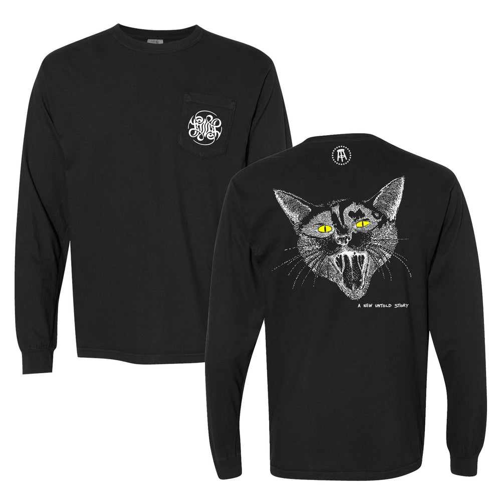 Piper Jones Long Sleeve Pocket Tee-Long Sleeve-A New Untold Story-Black-S-Barstool Sports