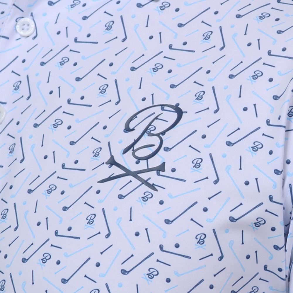 Barstool Golf Printed Performance Polo-Polos-Fore Play-Barstool Sports