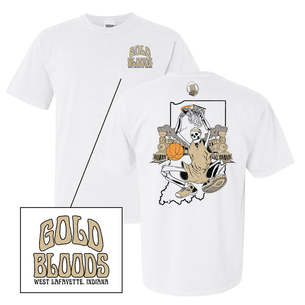 Gold Bloods Tee-T-Shirts-Barstool U-White-S-Barstool Sports