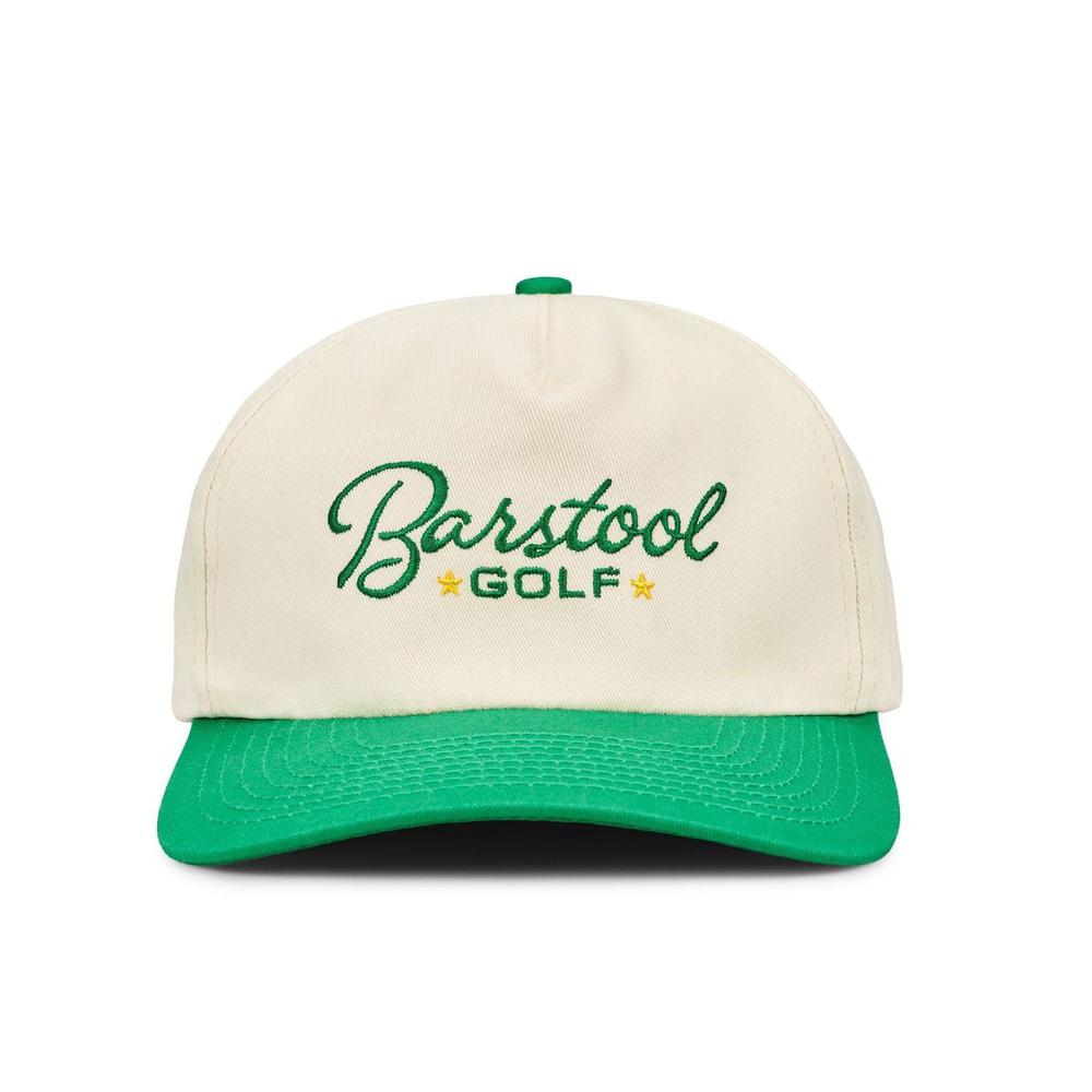 Barstool Golf Script Retro Snapback Hat Fore Play Hats, Clothing