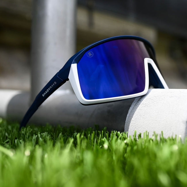 Shady Rays x Barstool Sports Rival Blue White Polarized-Accessories-Barstool Sports-ORIGINAL-Barstool Sports