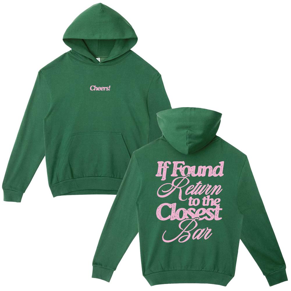 If Found Return Hoodie-Hoodies & Sweatshirts-In The Slot-Green-S-Barstool Sports