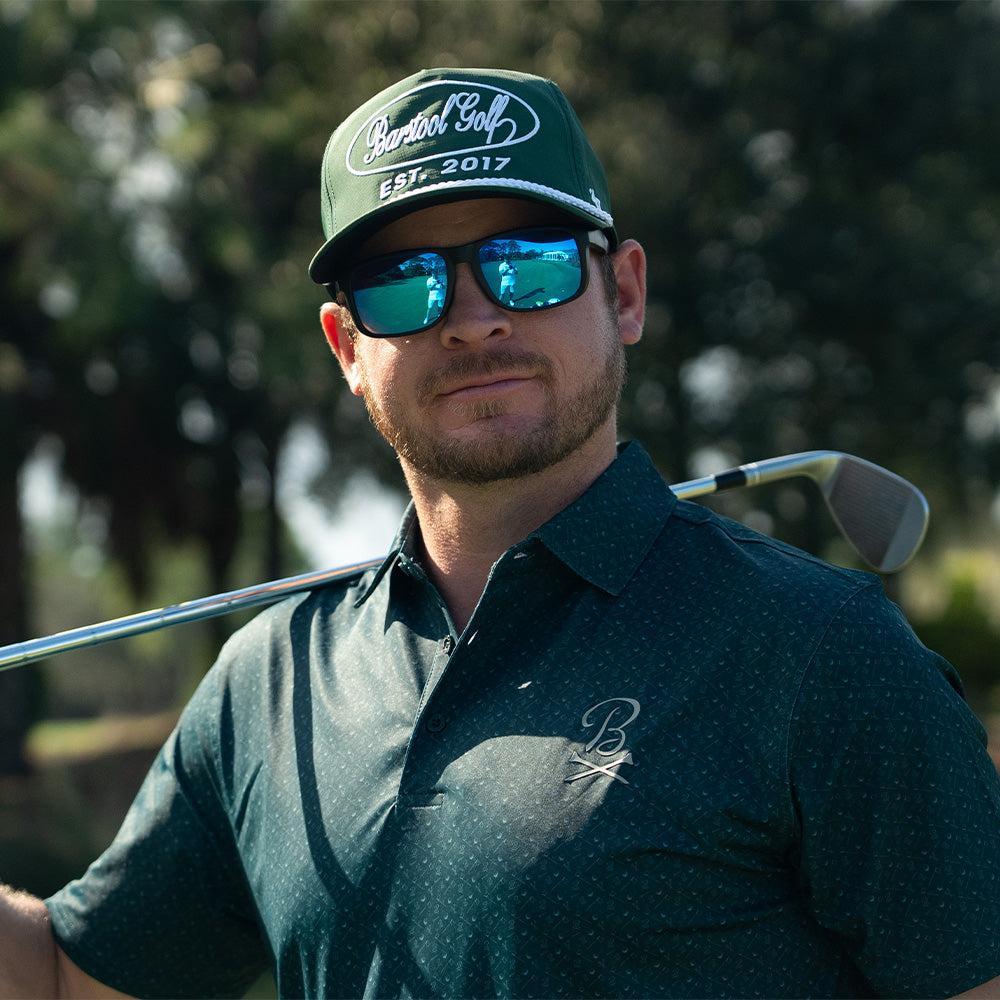 Barstool Golf Pin Flag Performance Polo-Polos-Fore Play-Barstool Sports