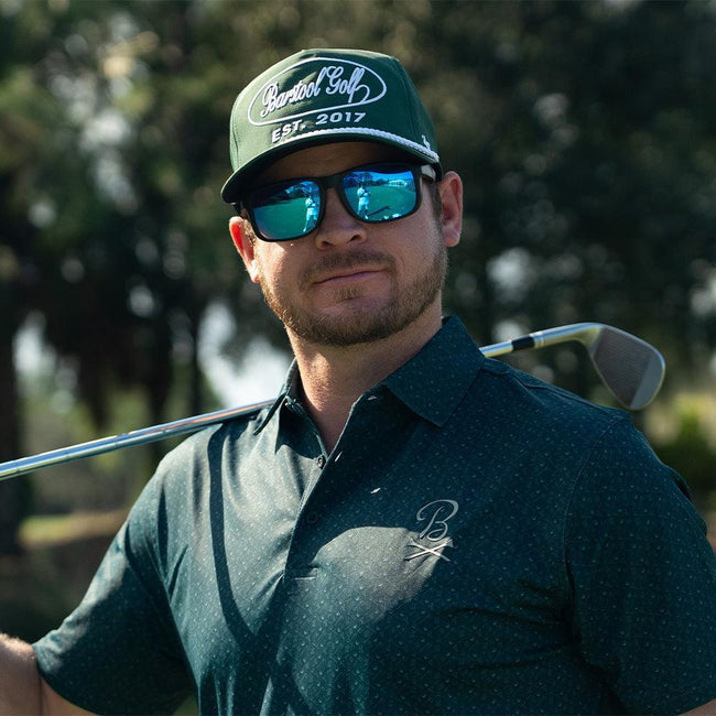 Barstool Golf Pin Flag Performance Polo-Polos-Fore Play-Barstool Sports