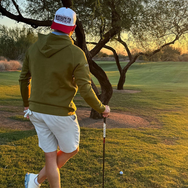 Barstool Golf x Presidents Cup Trophy Premium Hoodie-Hoodies & Sweatshirts-Fore Play-Barstool Sports