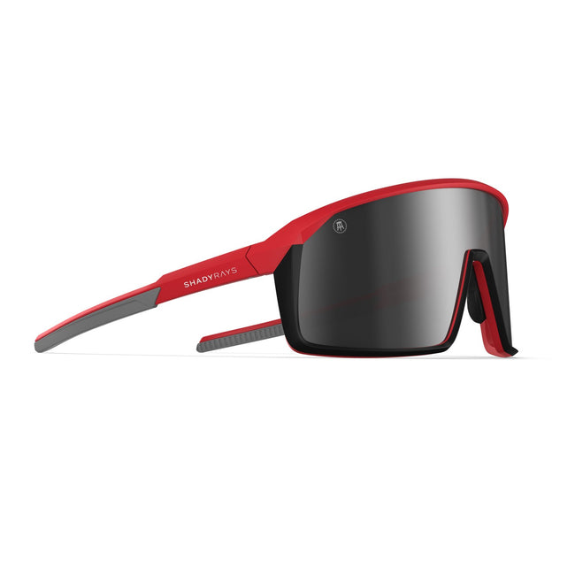 Shady Rays x Barstool Sports Rival Red Gray Polarized-Accessories-Barstool Sports-ORIGINAL-Barstool Sports