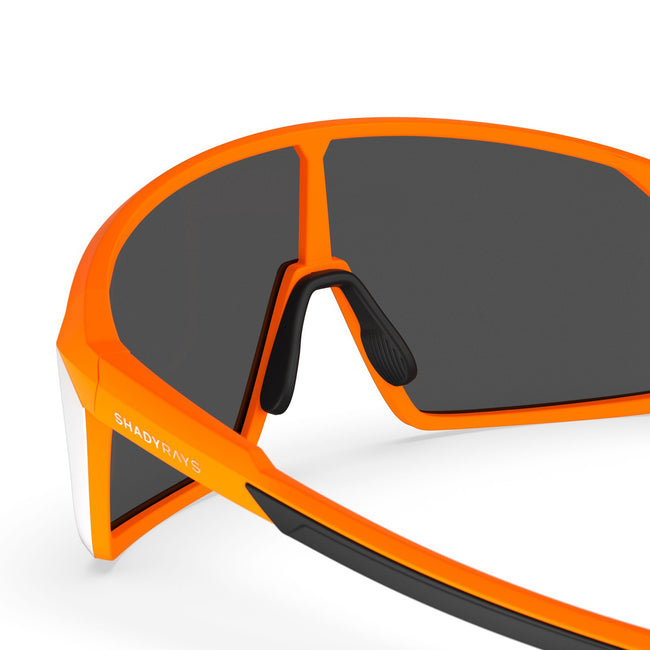 Shady Rays x Barstool Sports Rival Orange White Polarized-Accessories-Barstool Sports-ORIGINAL-Barstool Sports