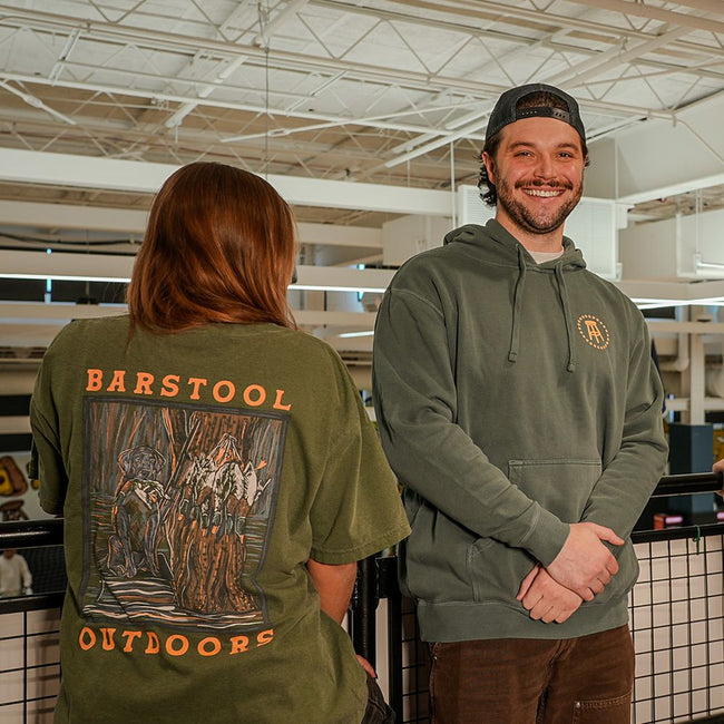 Barstool Outdoors Duck Hunt Lab Tee-T-Shirts-Barstool Outdoors-Barstool Sports