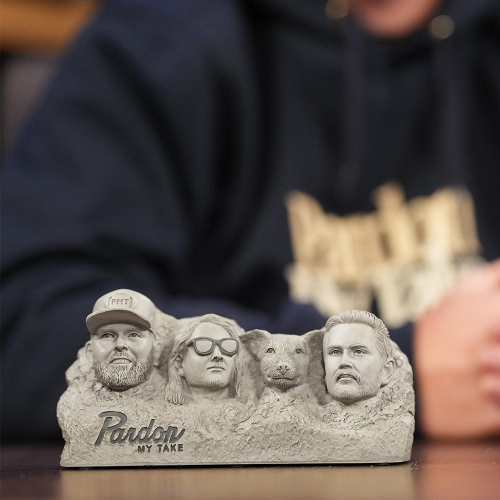 PMT Mt. Rushmore Collectible Statue-Accessories-Pardon My Take-Barstool Sports