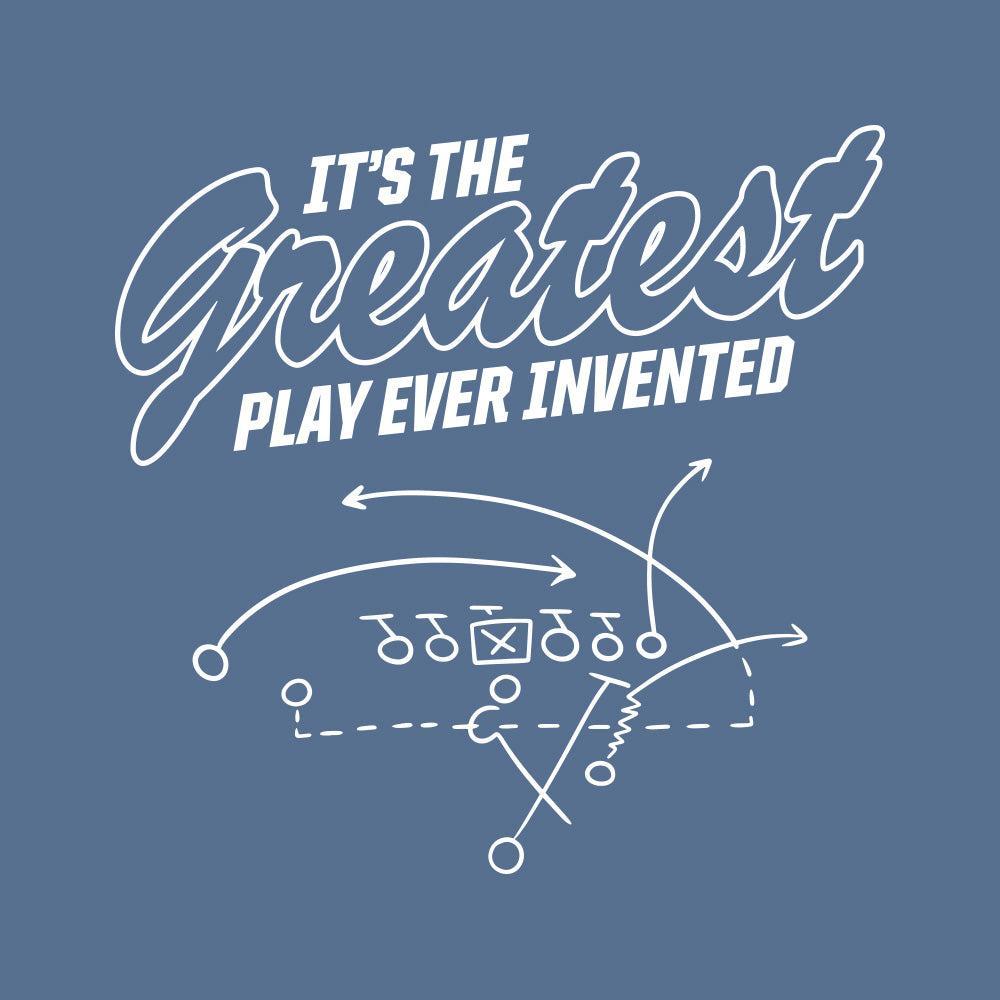 The Greatest Play Ever Pocket Tee-T-Shirts-Coach Gruden-Barstool Sports