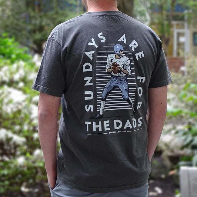 Sundays Are For The Dads Pocket Tee-T-Shirts-SAFTB-Barstool Sports