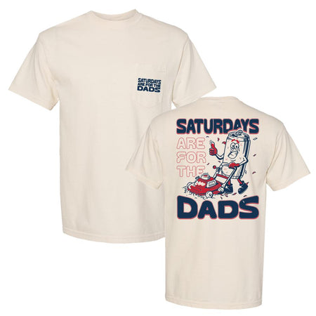 Saturdays Are For The Dads Mow Pocket Tee - SAFTB Merchandise