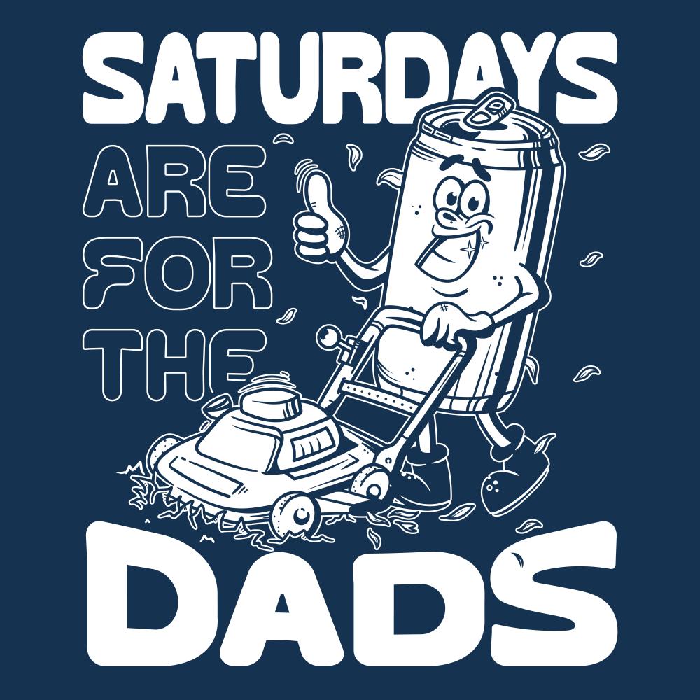 Saturdays Are For The Dads Mow Pocket Tee-T-Shirts-SAFTB-Barstool Sports