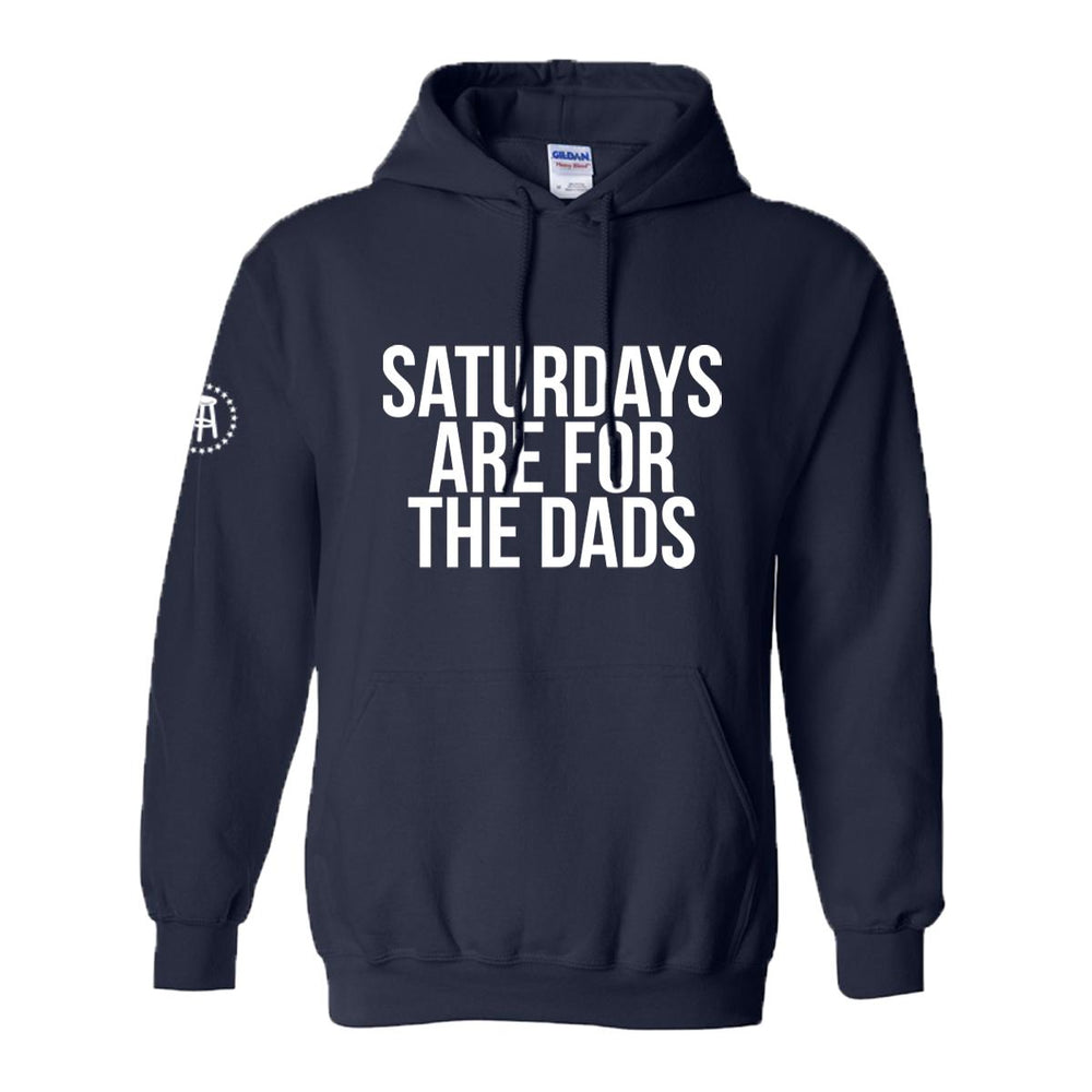 Saturdays Are For The Dads Hoodie-Hoodies & Sweatshirts-SAFTB-Navy-S-Barstool Sports