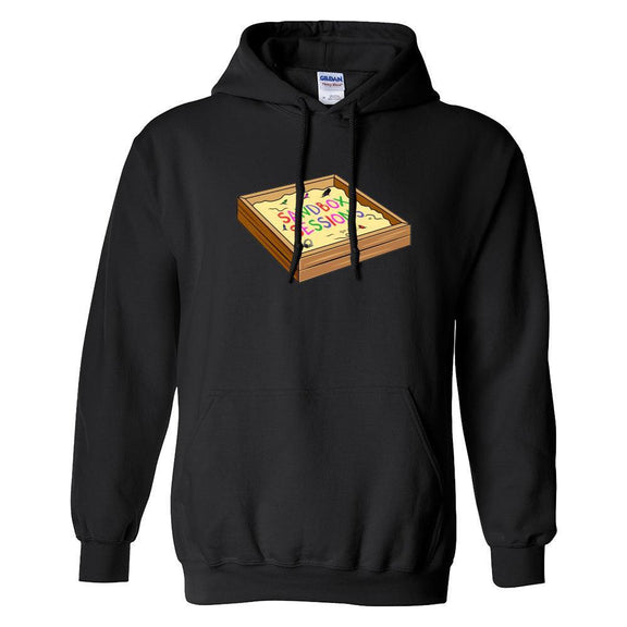 Sandbox Sessions Logo Hoodie-Hoodies & Sweatshirts-Sandbox Sessions-Black-S-Barstool Sports