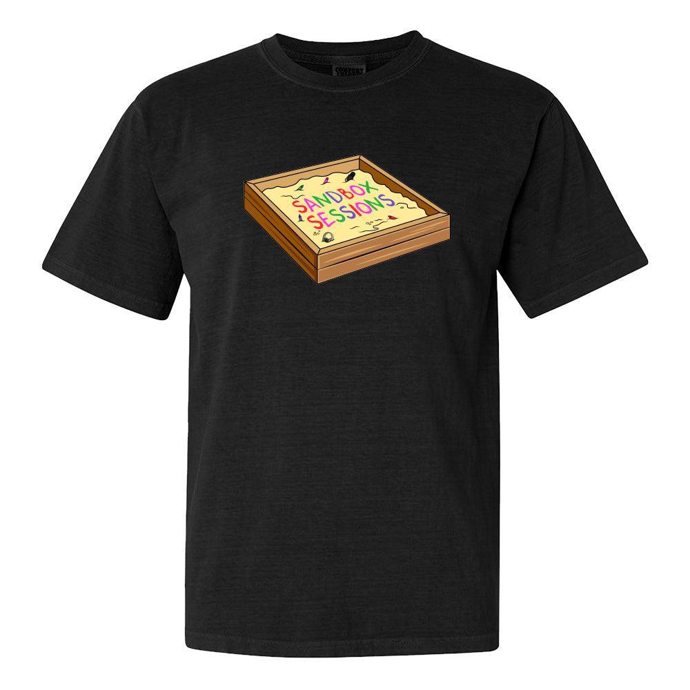 Sandbox Sessions Logo Tee-T-Shirts-Sandbox Sessions-Black-S-Barstool Sports