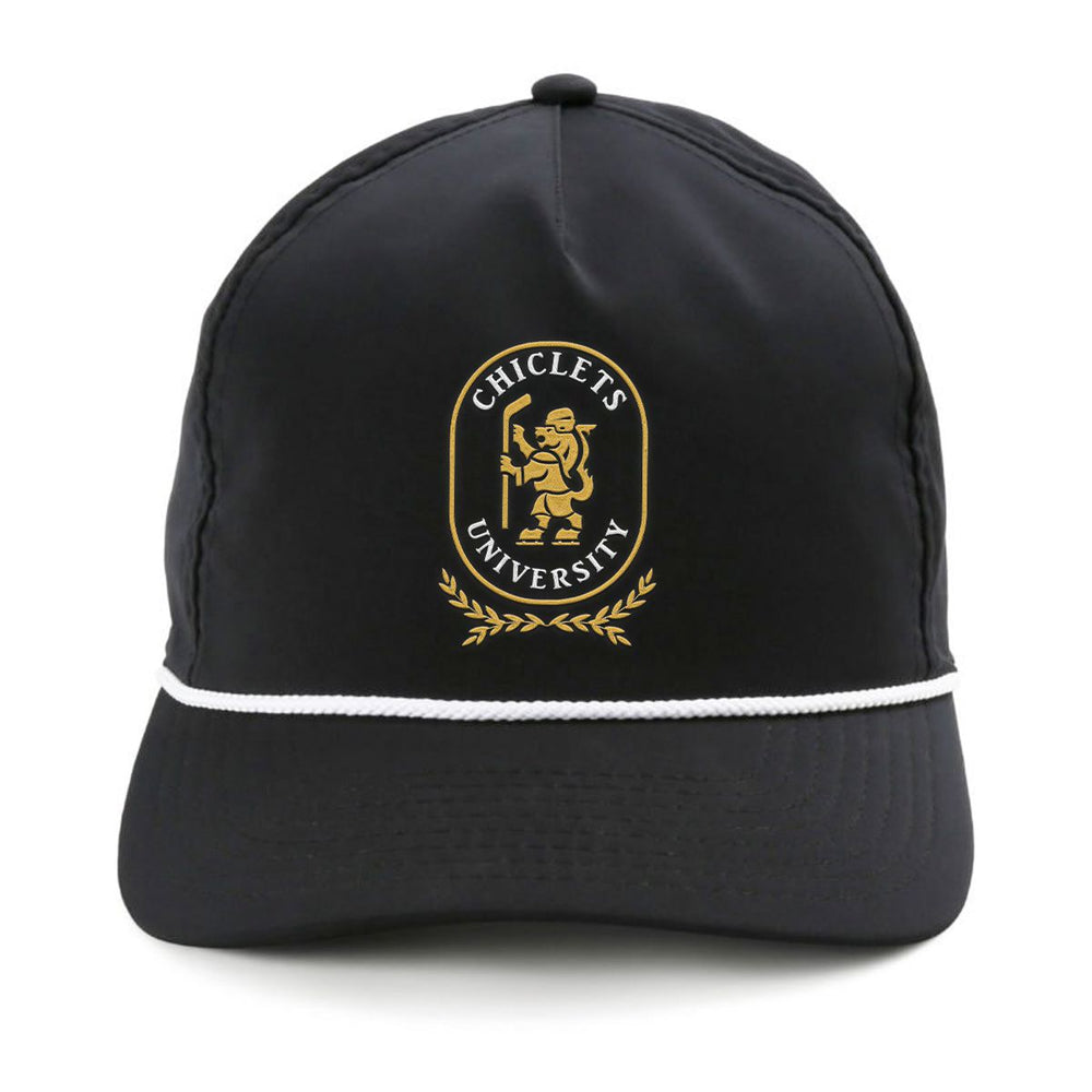 Chiclets University Imperial Rope Hat-Hats-Spittin Chiclets-Black-One Size-Barstool Sports