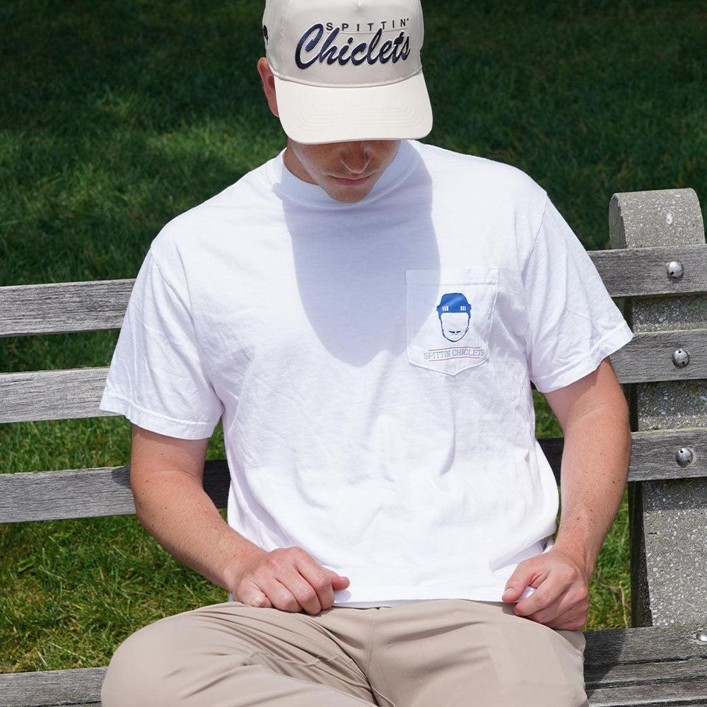 Spittin Chiclets Flag Pocket Tee-T-Shirts-Spittin Chiclets-Barstool Sports