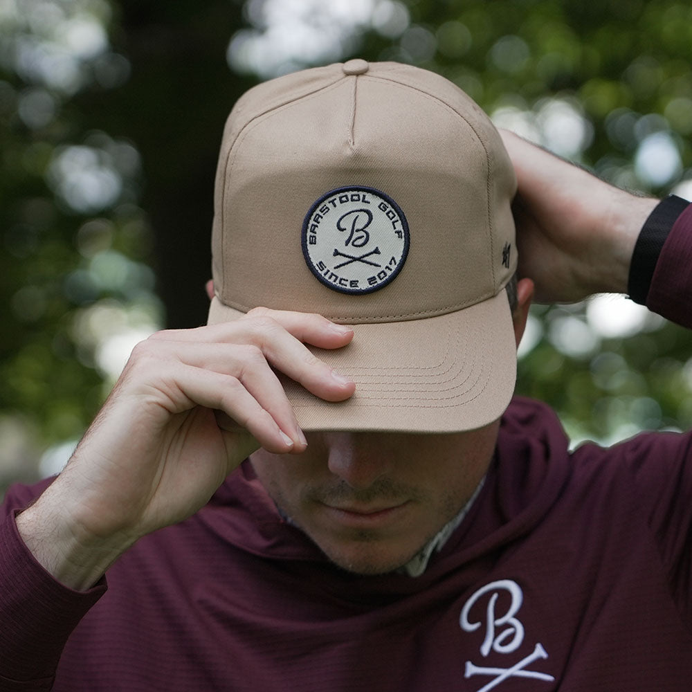 Barstool Golf Patch '47 HITCH Snapback Hat-Hats-Fore Play-Barstool Sports