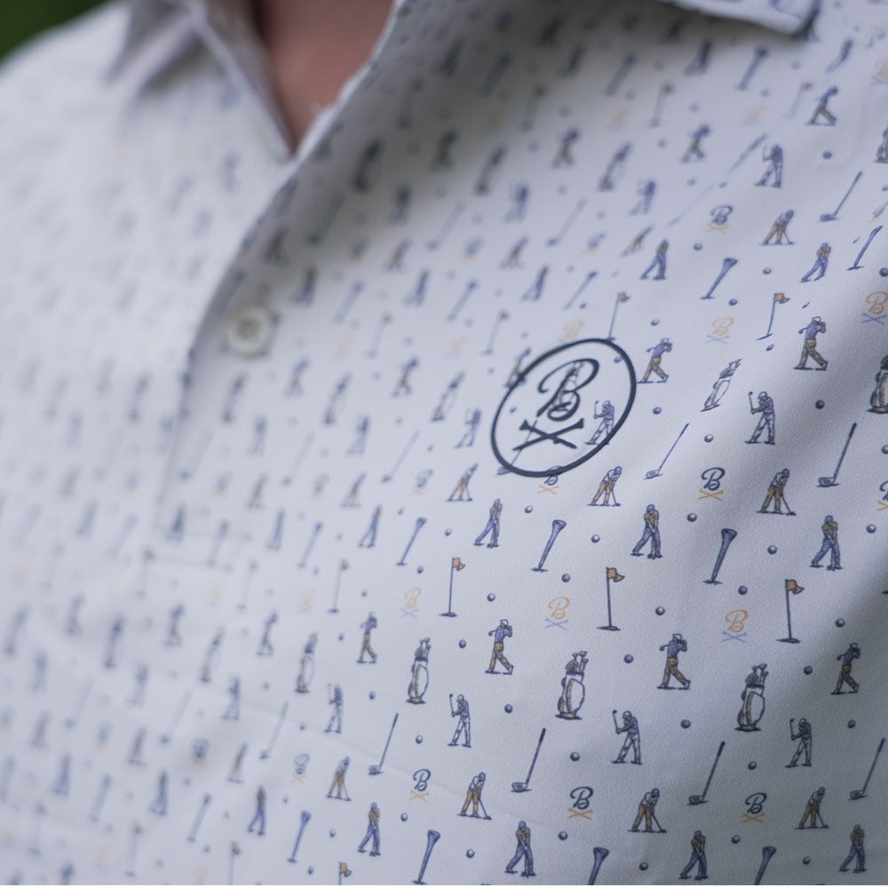 Barstool Golf Big Swing Raglan Polo-Polos-Fore Play-Barstool Sports