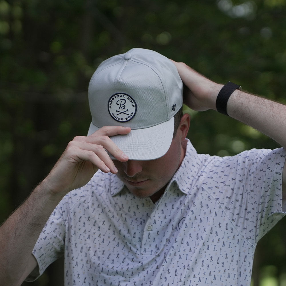 Barstool Golf Patch '47 HITCH Snapback Hat-Hats-Fore Play-Barstool Sports