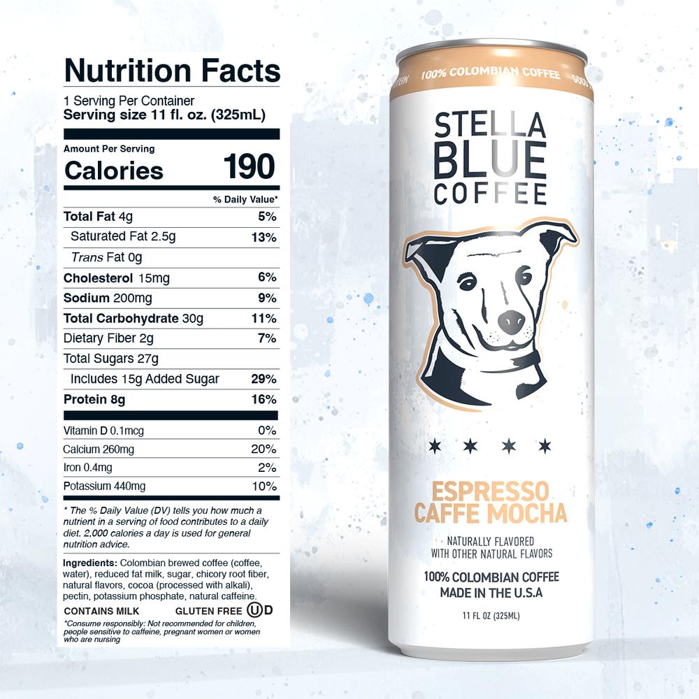 Caffe Mocha Canned Latte 4 Pack-Coffee-Pardon My Take-Barstool Sports