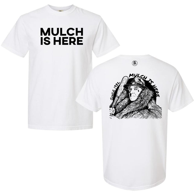 Mulch Is Here II Tee-T-Shirts-Barstool Sports-White-S-Barstool Sports