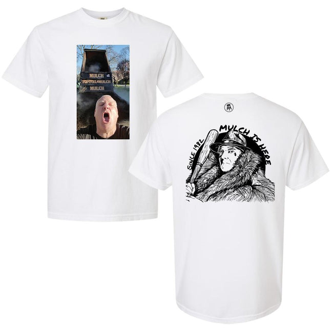 Stu Mulch Truck Tee-T-Shirts-Barstool Sports-White-S-Barstool Sports