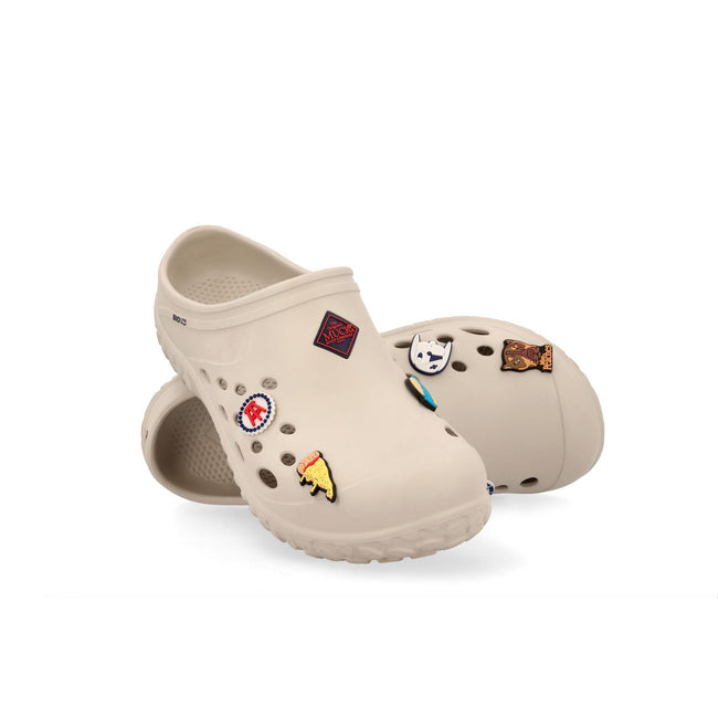 Barstool Sports x Muckster Lite Clogs-Footwear-Barstool Sports-Cream-5-Barstool Sports