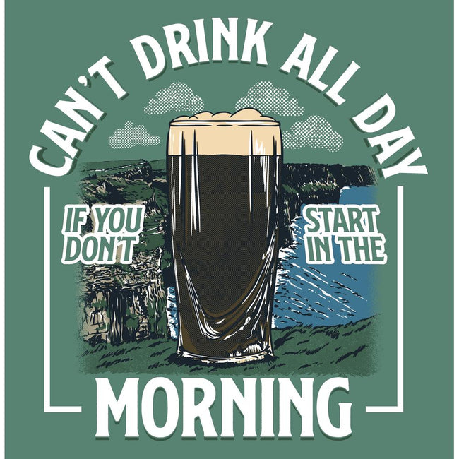 Can't Drink All Day Cliffs Pocket Tee-T-Shirts-Barstool Sports-Barstool Sports